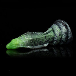 Alienastic Gode Snuk 16 x 5.5 cm Vert